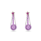 The Jewel Jest | Premium CZ Crystal Matinee Necklace Set