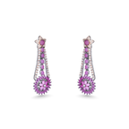 The Jewel Jest | Premium CZ Crystal Matinee Necklace Set