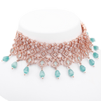 Tiara | Luxury CZ Crystal Necklace Set