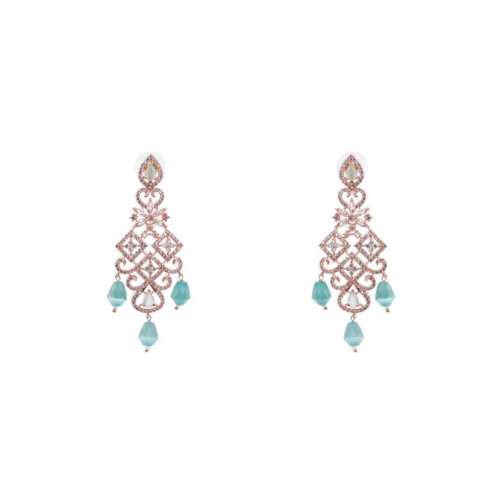 Tiara | Luxury CZ Crystal Necklace Set