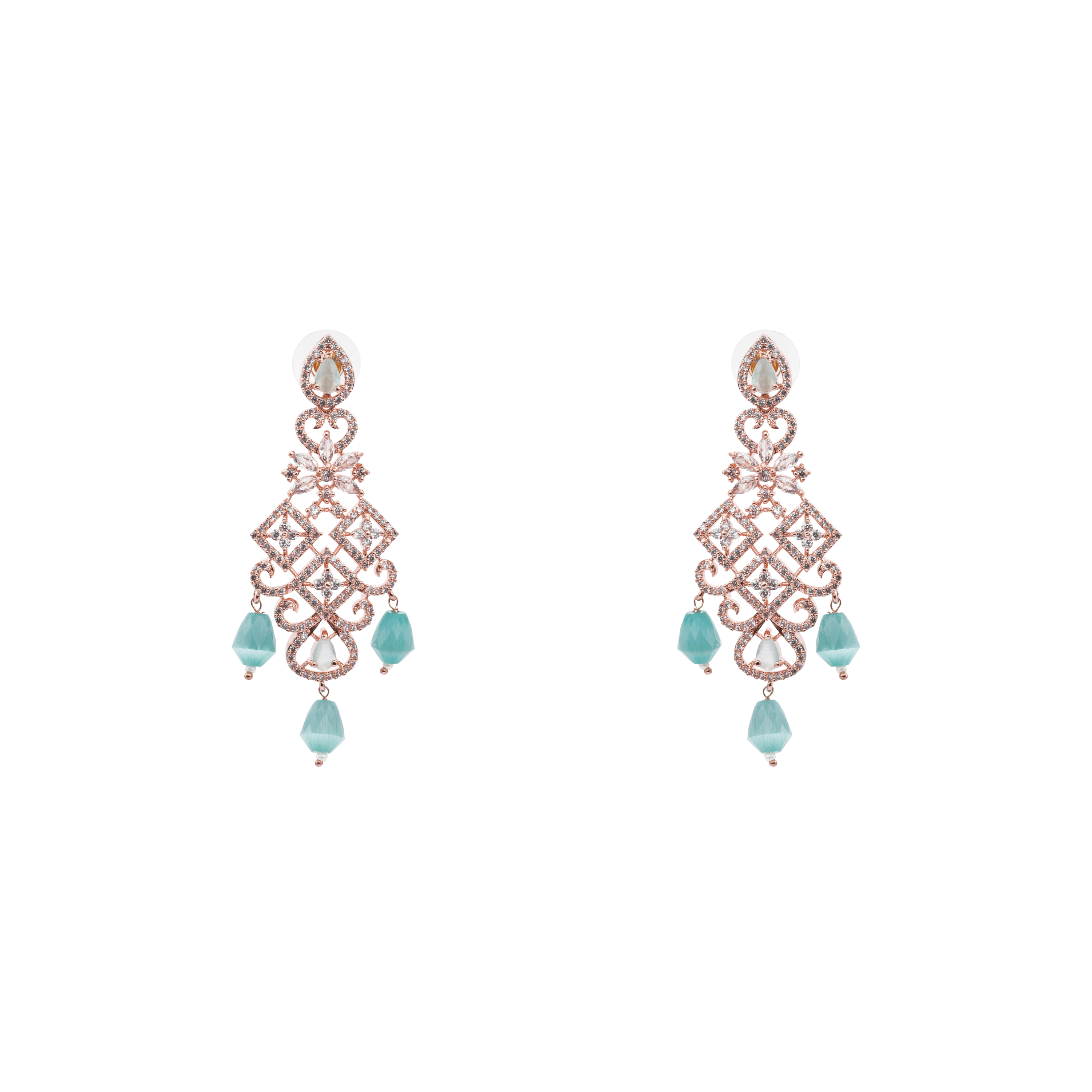 Tiara | Luxury CZ Crystal Necklace Set