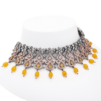 Tiara | Luxury CZ Crystal Necklace Set