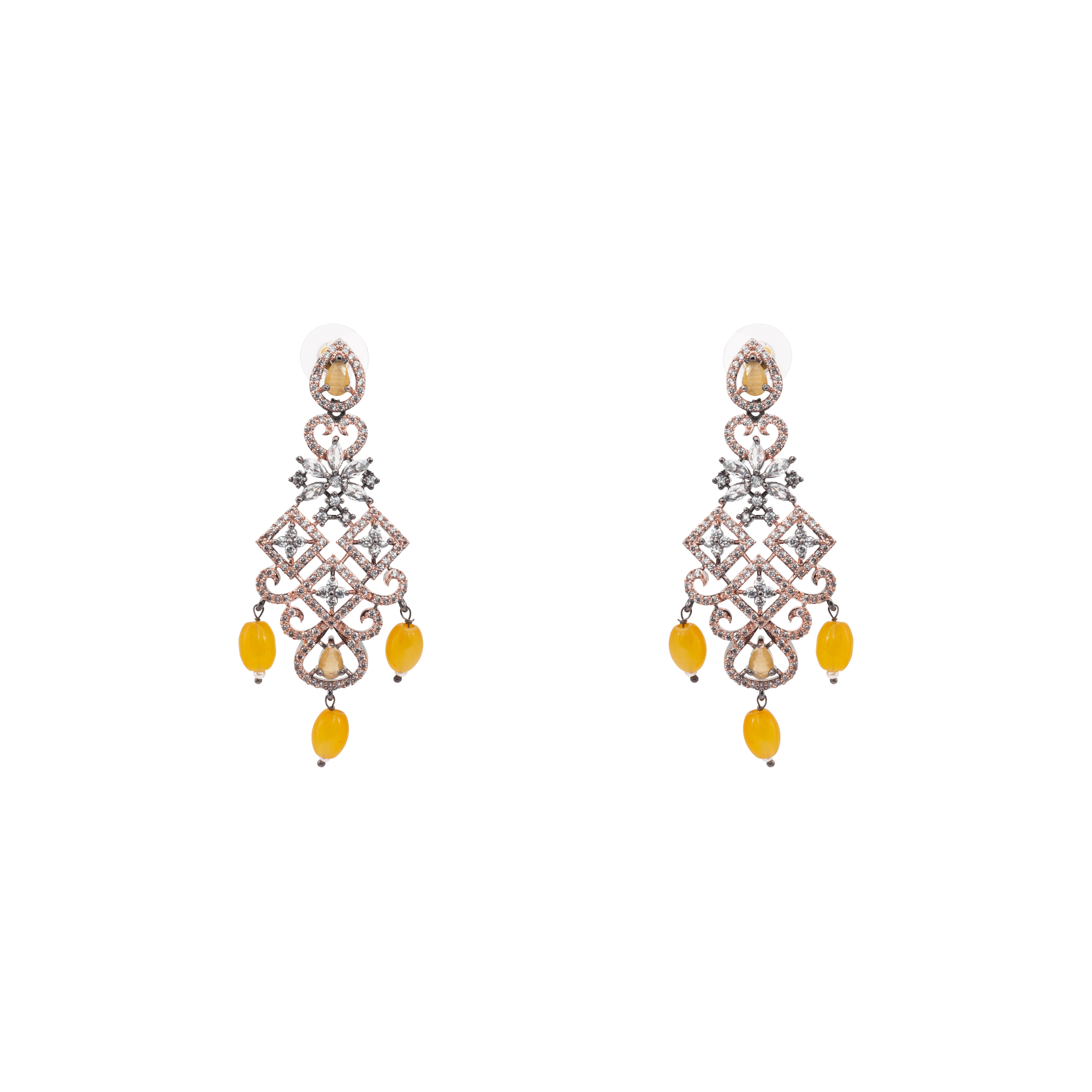 Tiara | Luxury CZ Crystal Necklace Set