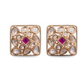 Timeless Glam | Ruby | Premium CZ Crystal Earring