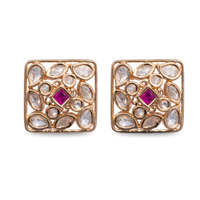 Timeless Glam | Ruby | Premium CZ Crystal Earring