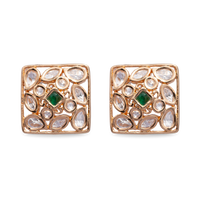 Timeless Glam | Emerald | Premium CZ Crystal Earring
