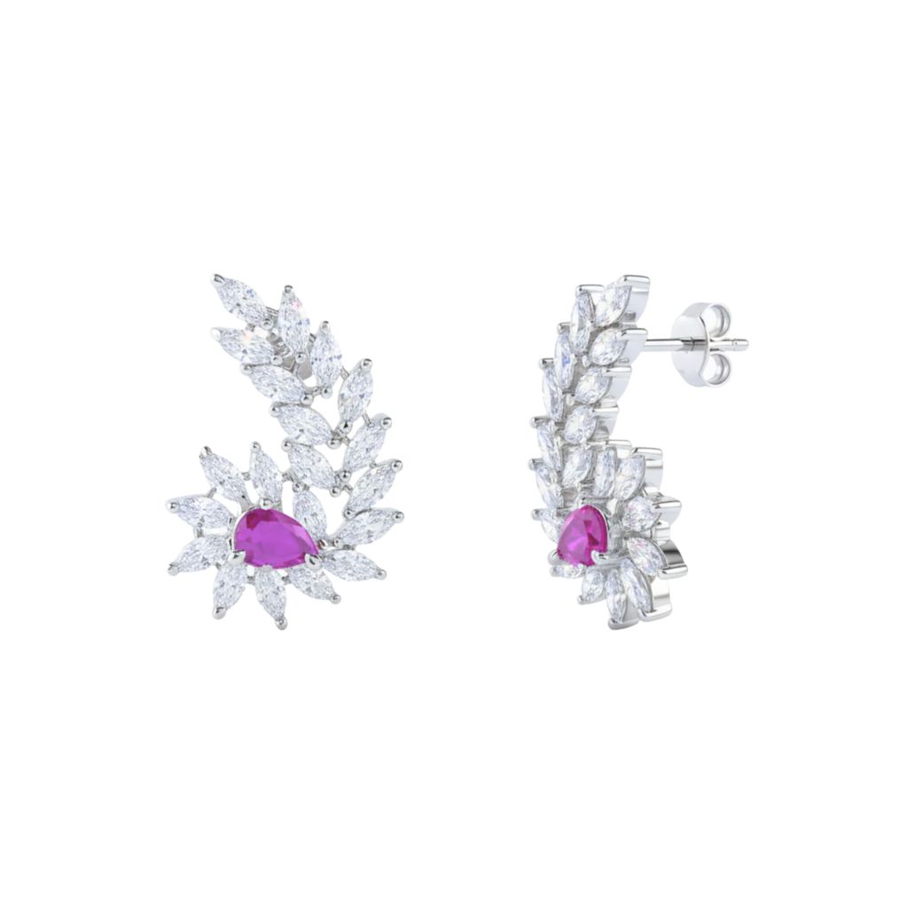 Tranquil Pop | Luxury CZ Crystal Earring