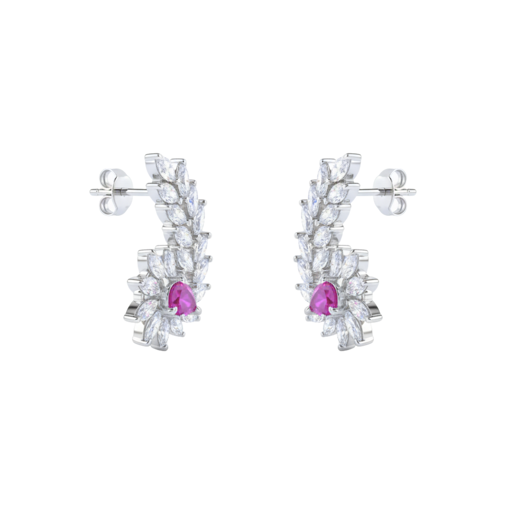 Tranquil Pop | Luxury CZ Crystal Earring
