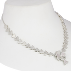 Trio Shimmer | Premium CZ Crystal Necklace Set