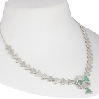Trio Shimmer | Premium CZ Crystal Necklace Set