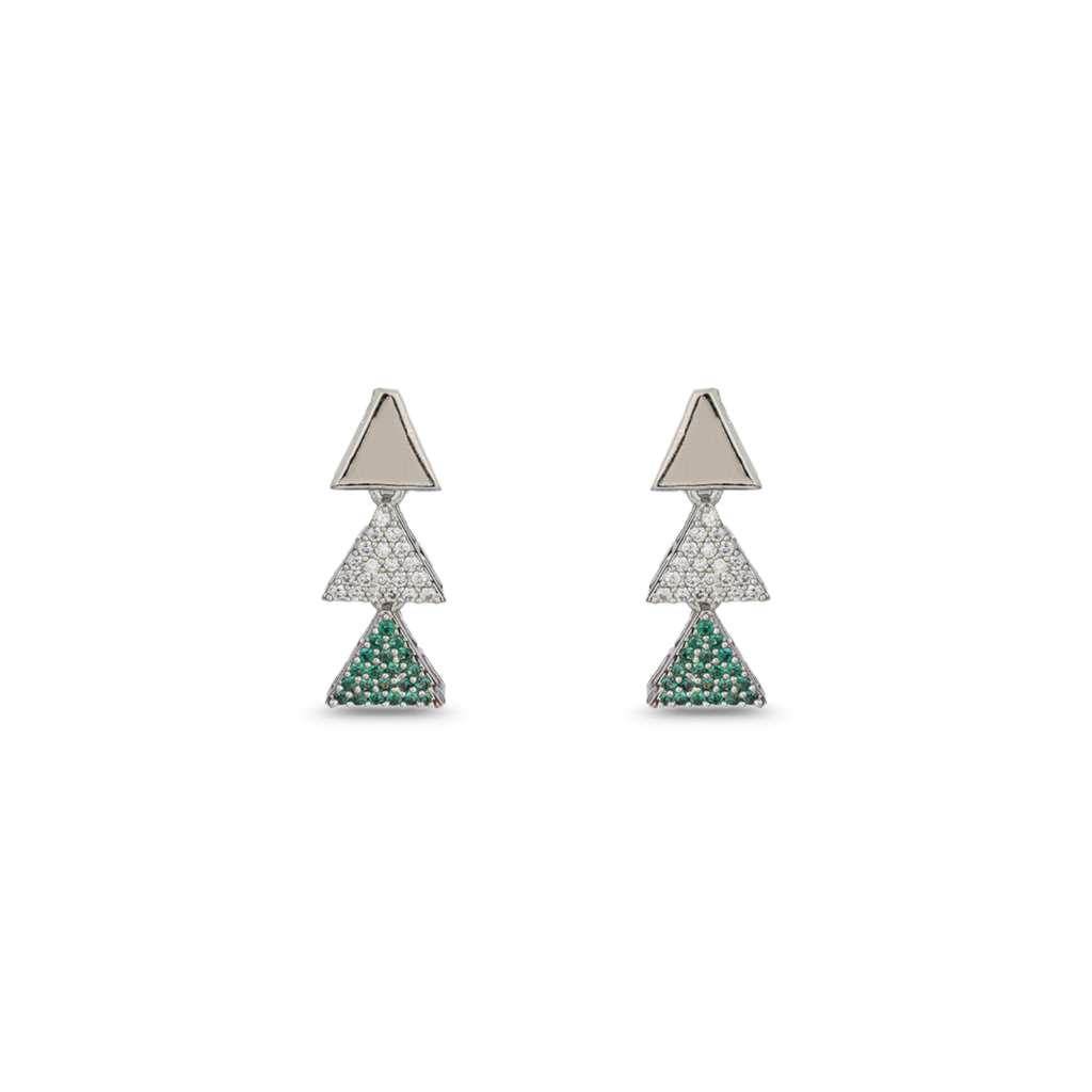 Trio Shimmer | Premium CZ Crystal Necklace Set