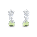 Truancy | Peridot | Luxury CZ Crystal Earring