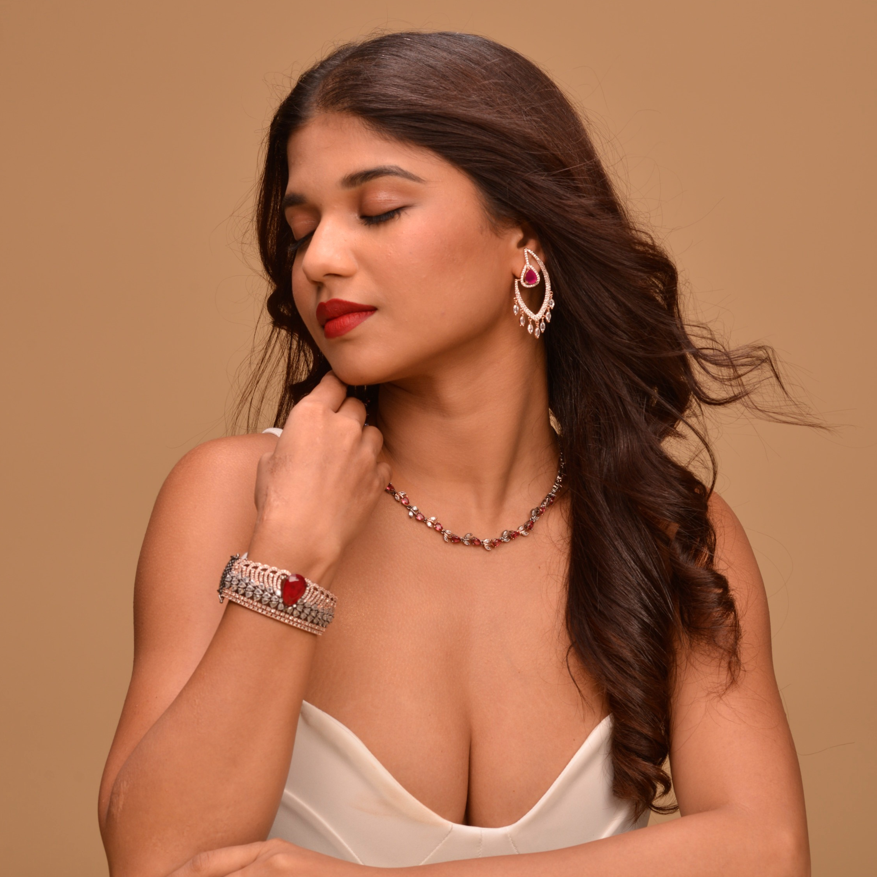 Vortex Eye | Premium CZ Crystal Earring