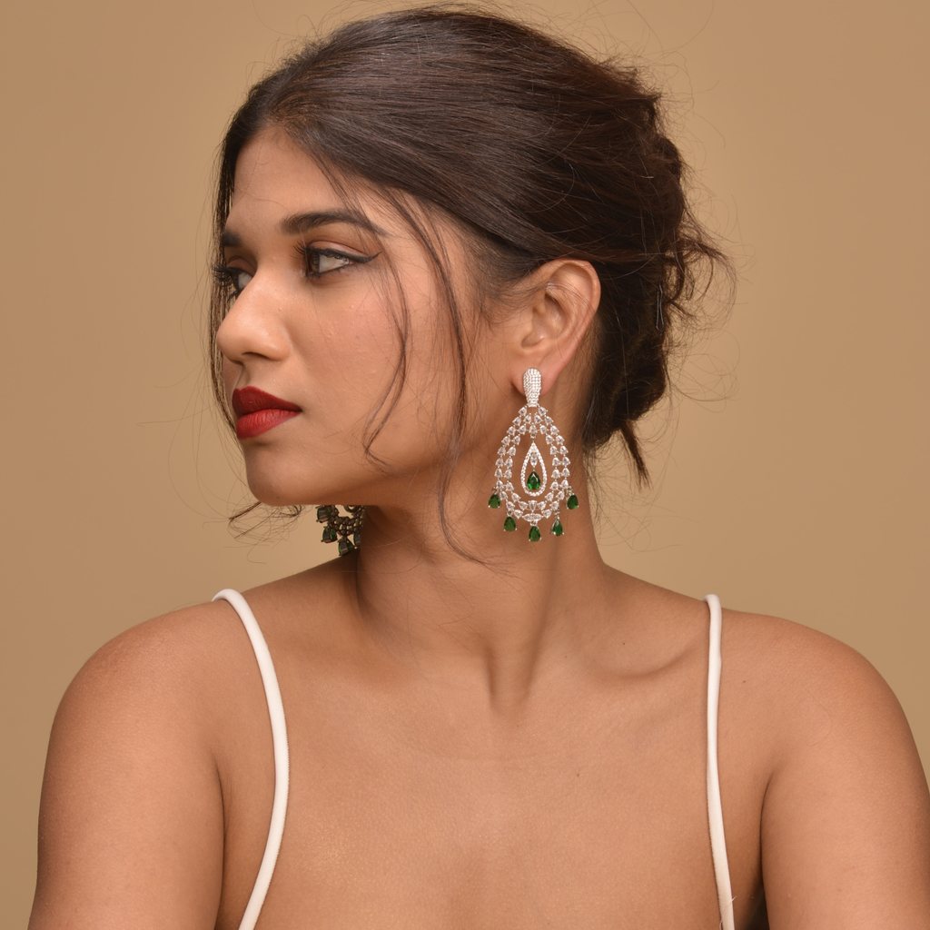 Nebula | Luxury CZ Crystal Earring