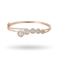 Vintage Stone | Rose Rhapsody | Premium CZ Crystal Bracelet