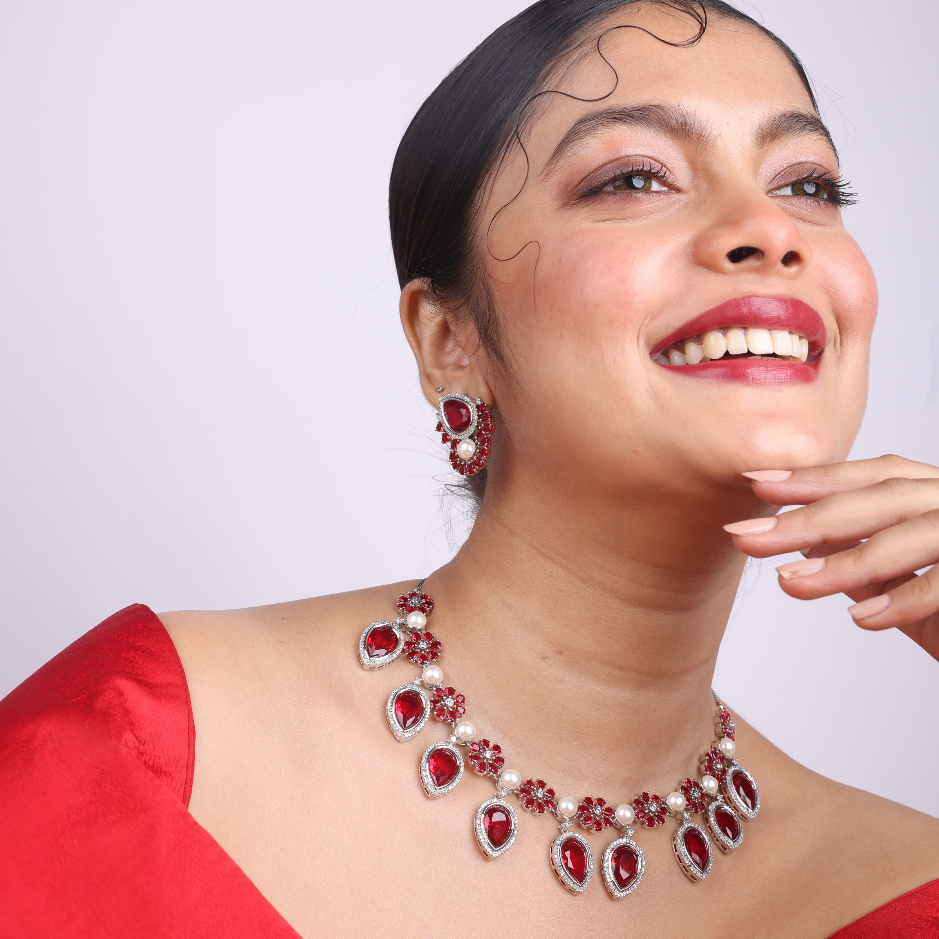 Verazza | Signature CZ Crystal Necklace Set