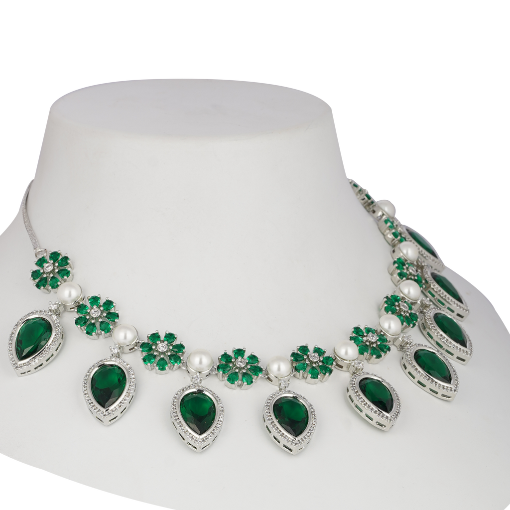 Verazza | Signature CZ Crystal Necklace Set