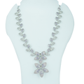Starnyx | Baby Pink | Signature CZ Crystal Necklace Set