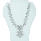 Starnyx | Baby Pink | Signature CZ Crystal Necklace Set