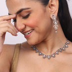 Willowfire | Premium CZ Crystal Necklace Set