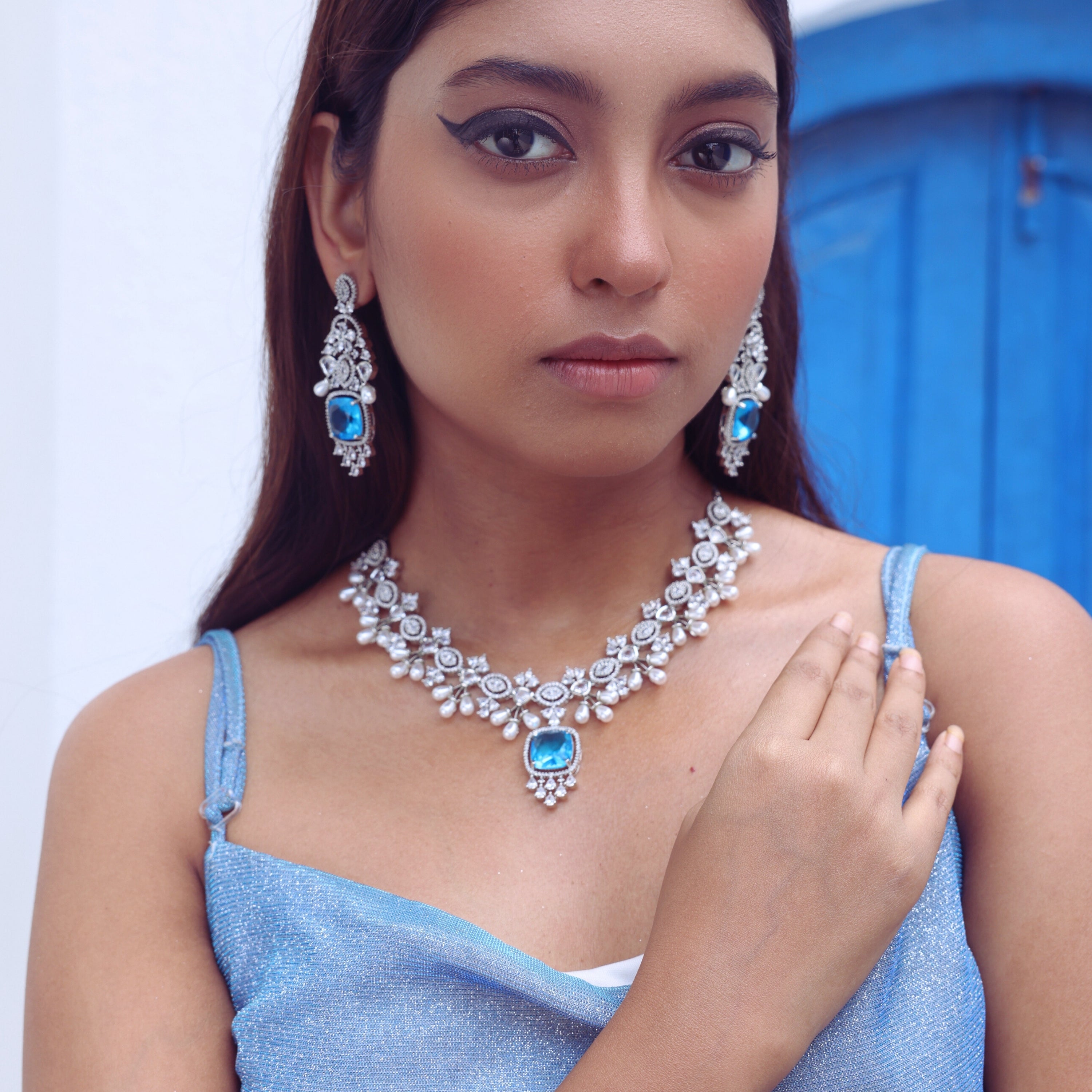 Flawless Empery | Signature Crystal Necklace Set