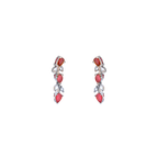 Glided Petal | Premium CZ Crystal Necklace Set