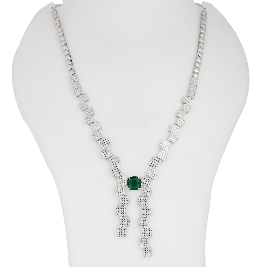 Lustrella | Signature CZ Crystal Necklace Set