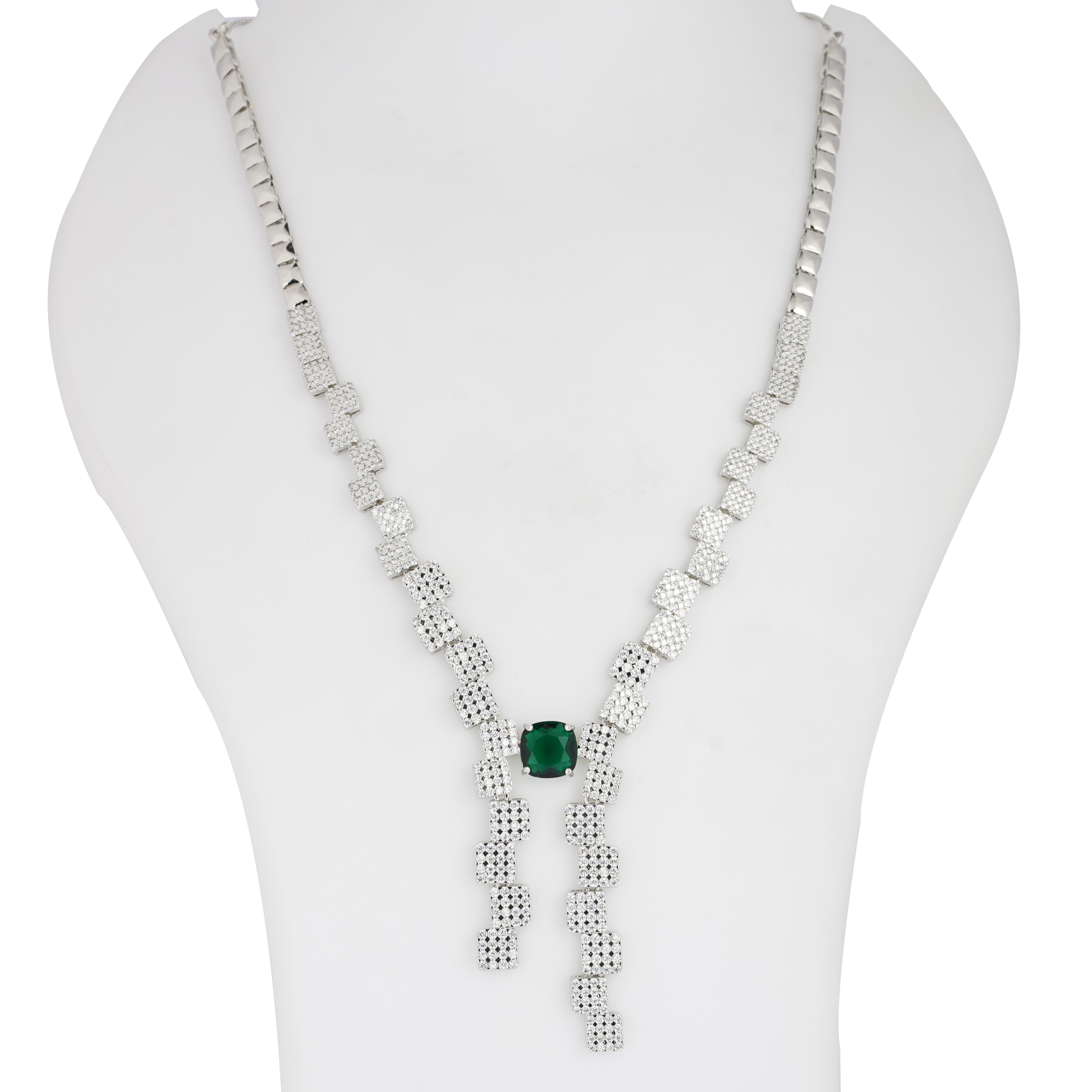 Lustrella | Signature CZ Crystal Necklace Set