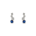 Lustrella | Sapphire | Signature CZ Crystal Necklace Set