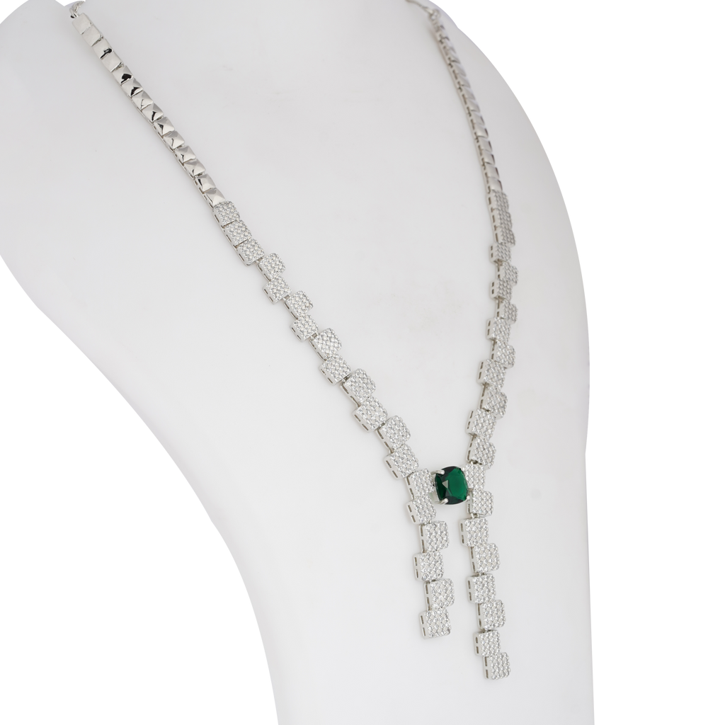 Lustrella | Signature CZ Crystal Necklace Set