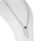 Lustrella | Emerald | Signature CZ Crystal Necklace Set