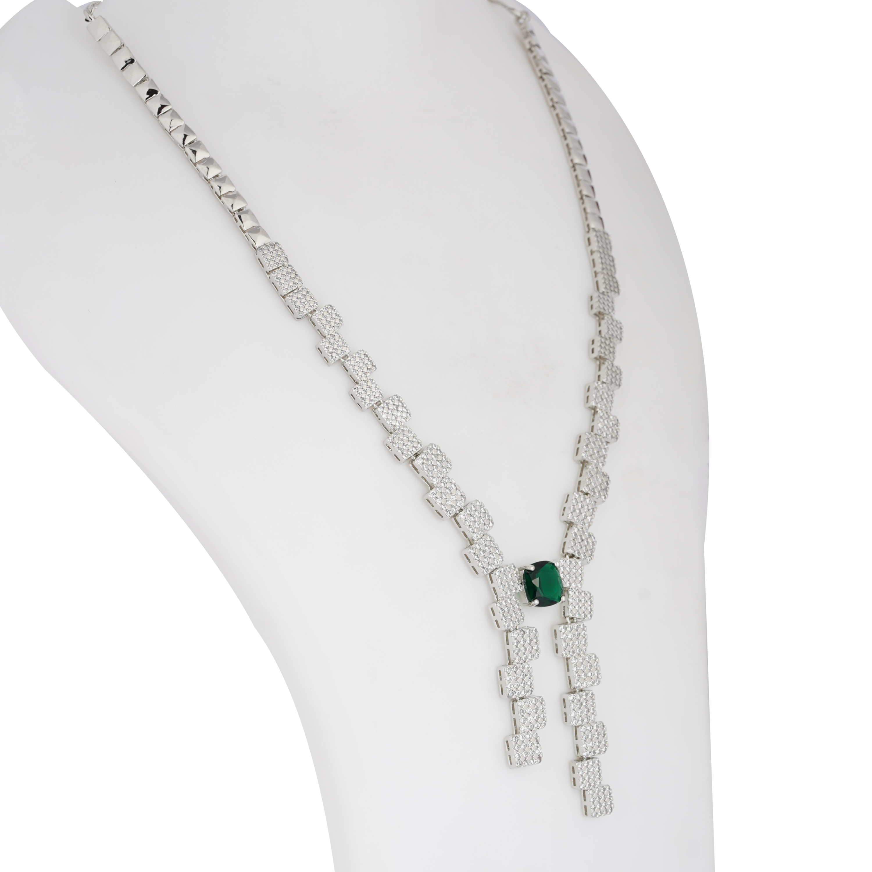 Lustrella | Signature CZ Crystal Necklace Set