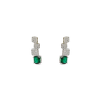 Lustrella | Emerald | Signature CZ Crystal Necklace Set
