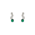 Lustrella | Emerald | Signature CZ Crystal Necklace Set