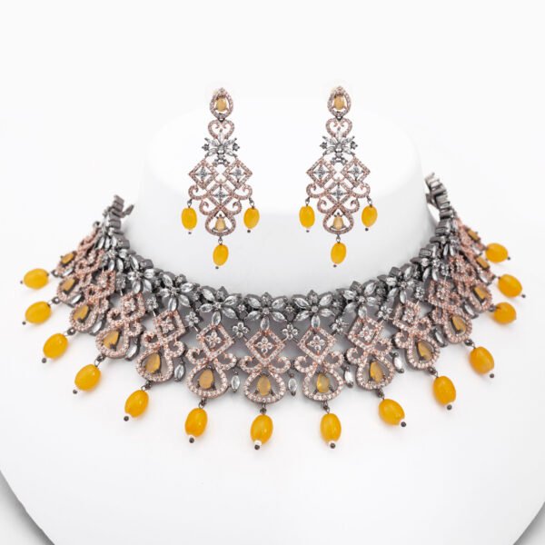 Yellow Beads Tiara - Image 3