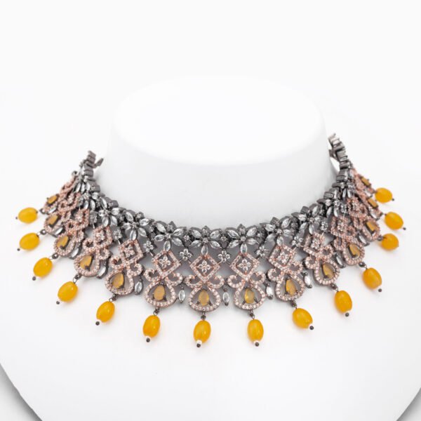Yellow Beads Tiara