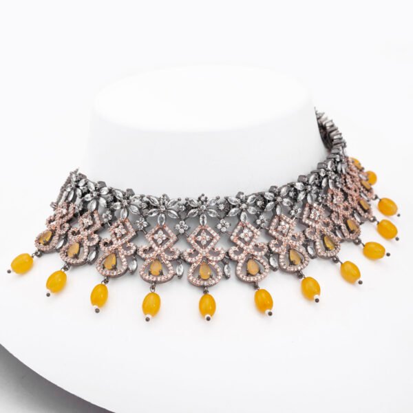 Yellow Beads Tiara - Image 2