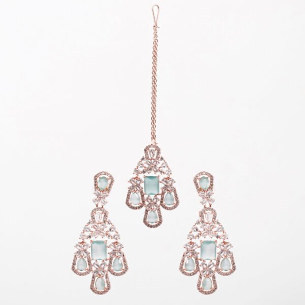 Mint Green Neckline Globe - Image 3