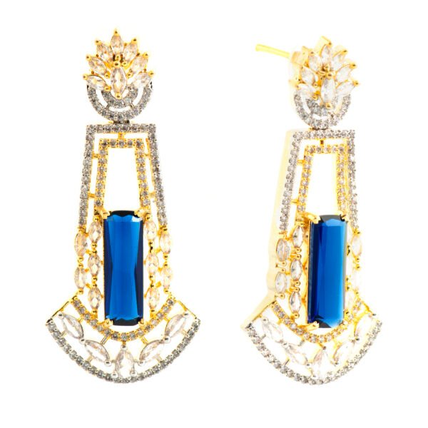 Radiant Dangles Sapphire - Image 2