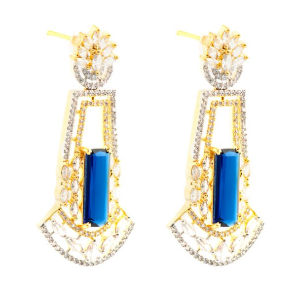 Radiant Dangles Sapphire - Image 3