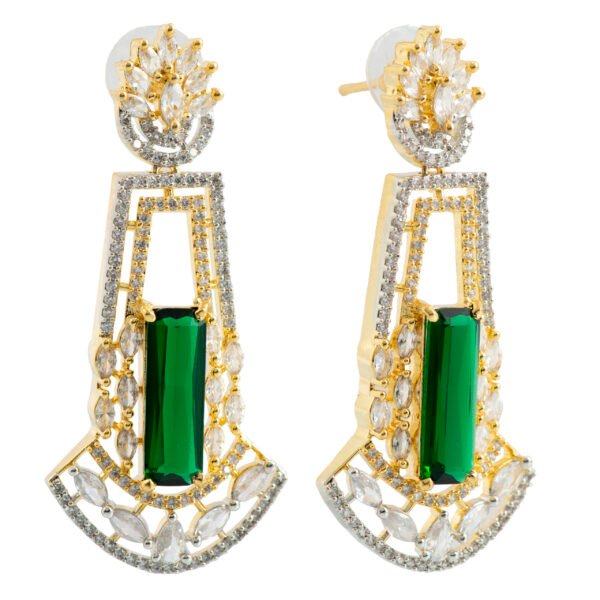 Radiant Dangles Emerald - Image 3