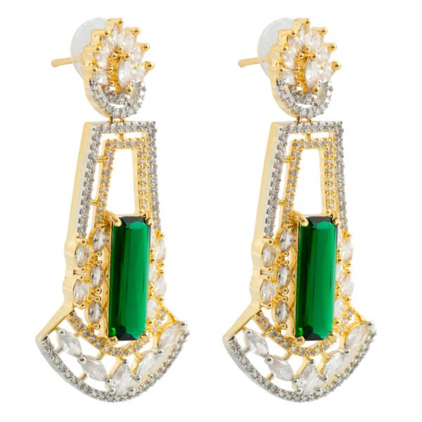 Radiant Dangles Emerald - Image 2
