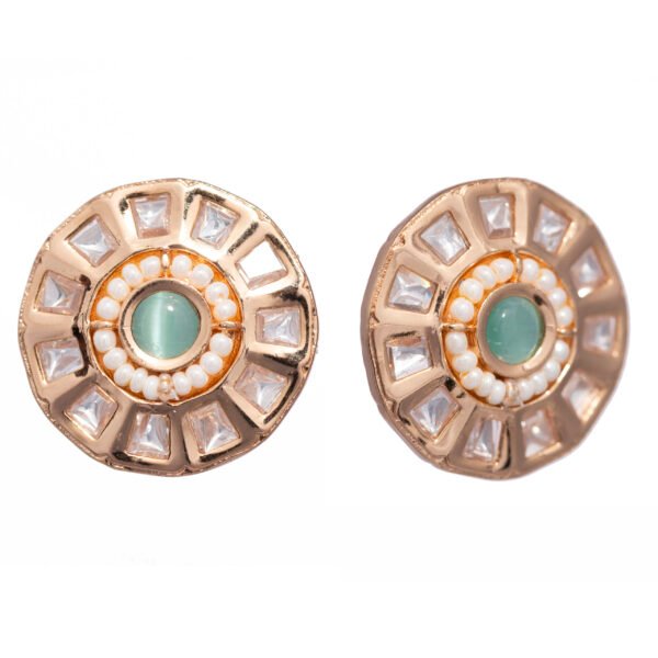 Serenade Studs Mint Green - Image 2