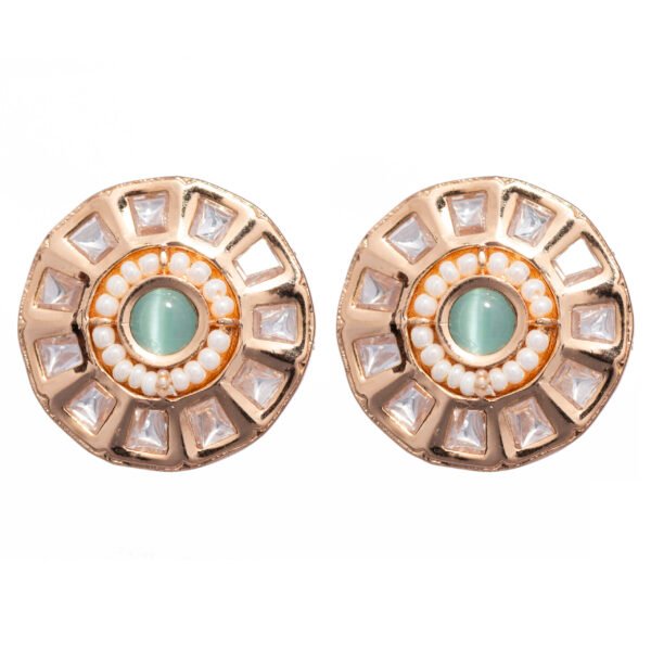 Serenade Studs Mint Green