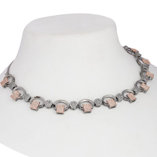 Cubic Swirl Necklace Darkrise - Image 2