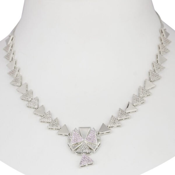 Trio Shimmer Necklace Pinkster